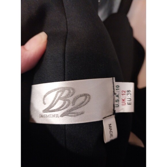 Whimsigoth Dress 10 Dark Romantic Fairy Witchy Floral Lace Lined Open Back Flowy - Picture 9 of 11